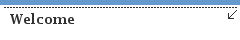 Welcome